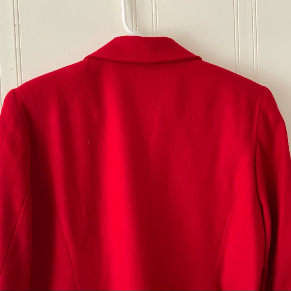 Vibrant Red Blazer by Adolfo Studio - Picture 5 of 7